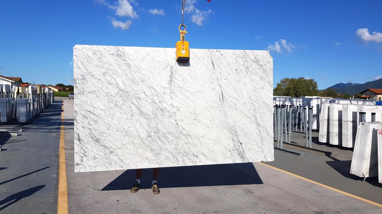 Bianco Carrara Venatino Polished/Honed Dual Finish 2cm